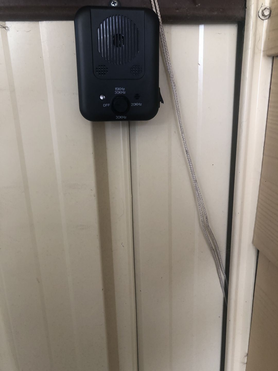 Customer photo review of Dog Bark Silencer