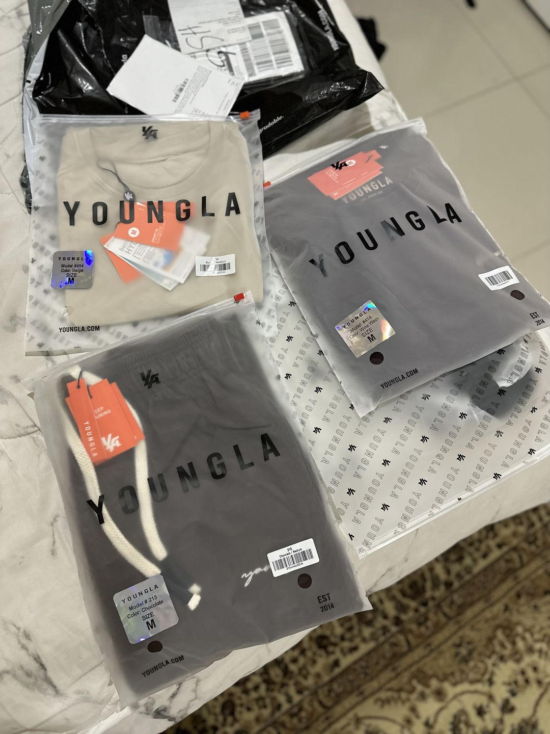 Customer photo review of 414 Signature Tees