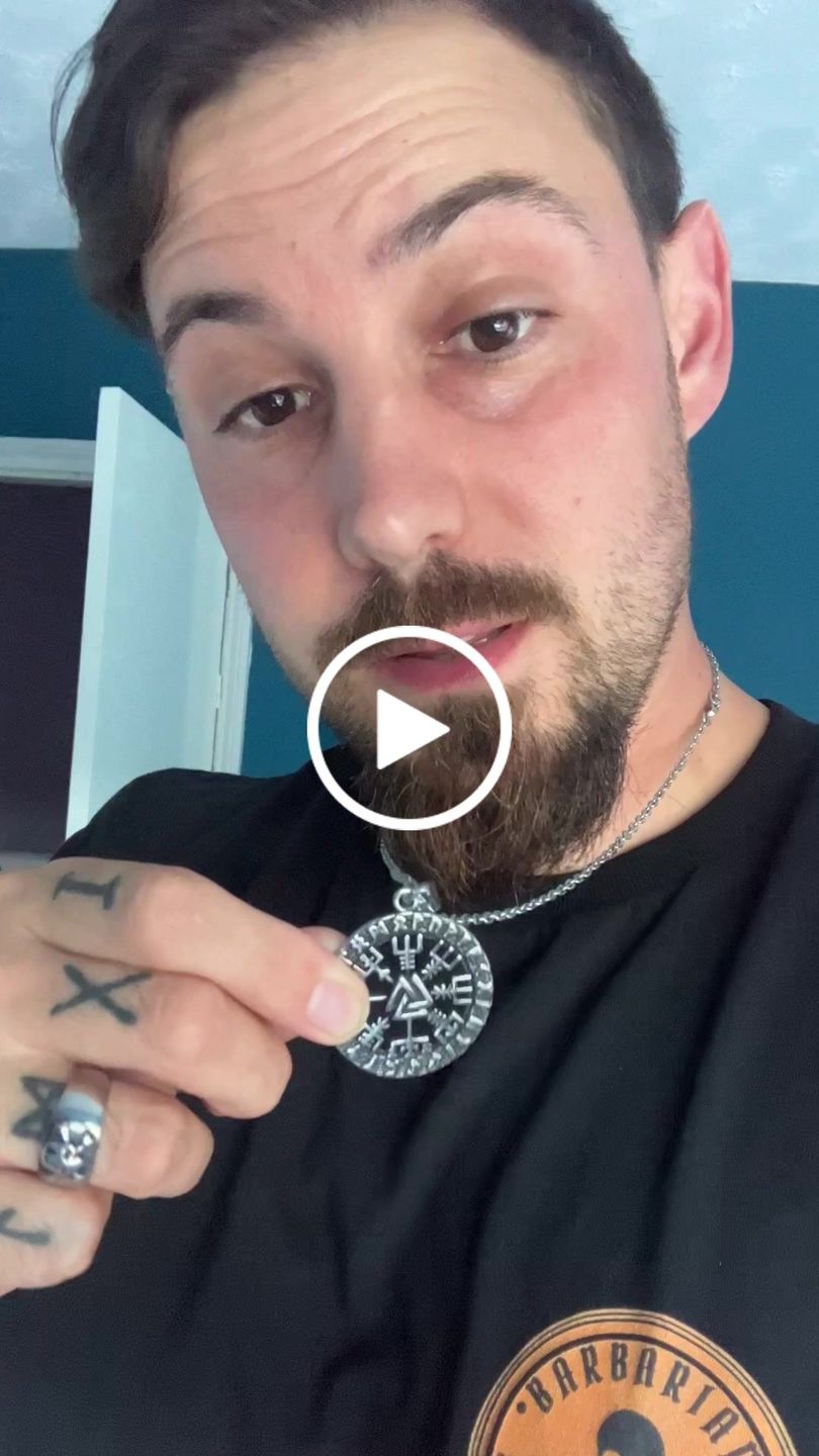 Customer video review of VIKING COMPASS. - NECKLACE