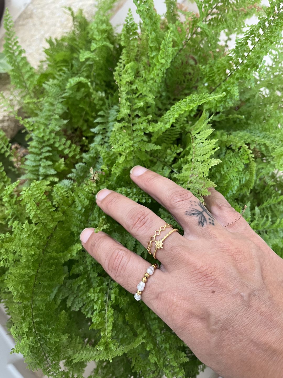 Customer photo review of Anillo Ajustable Star