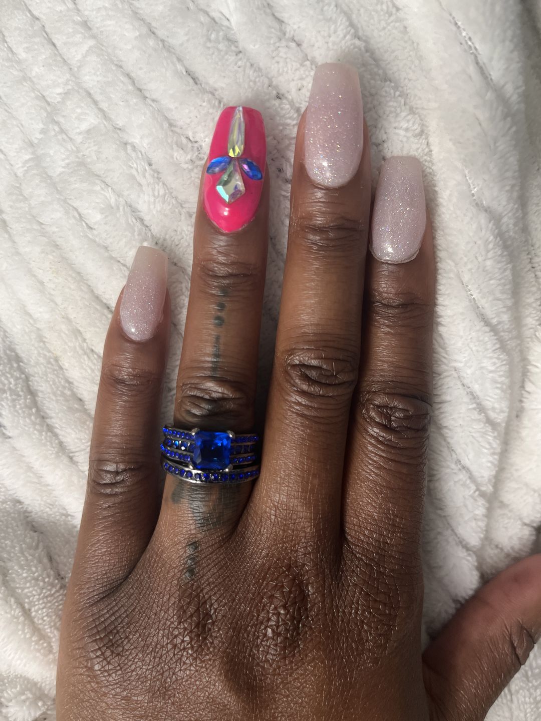 Customer photo review of 'Love Dance' Rings