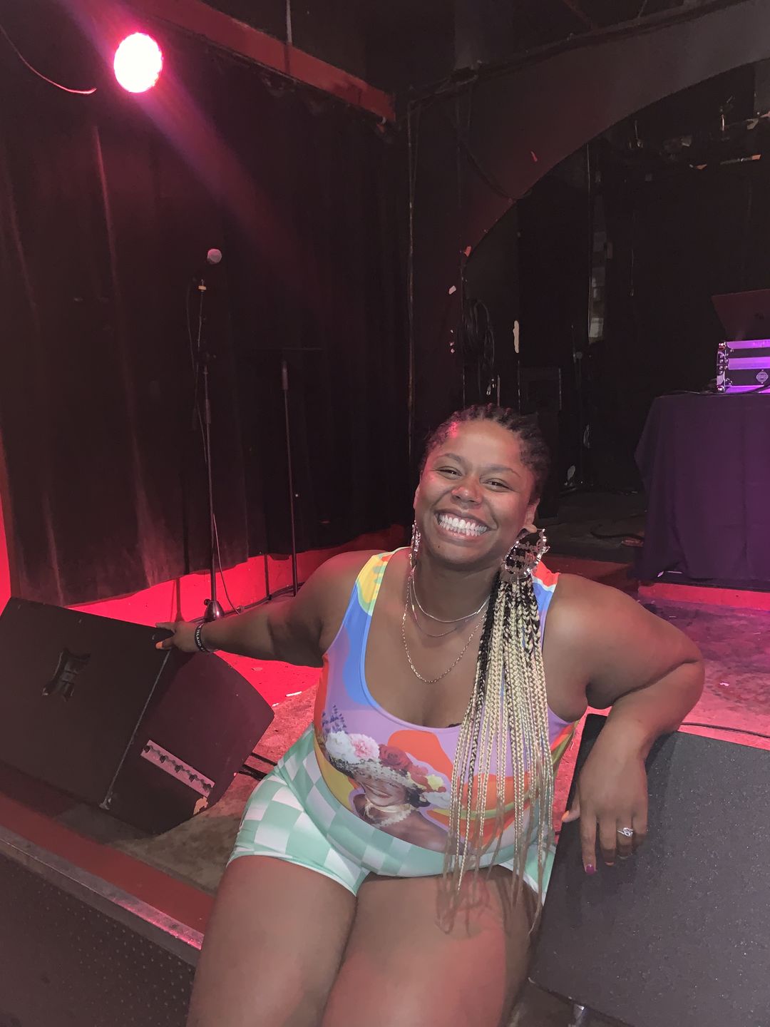 Customer photo review of Marsha P. Johnson Pride Crop Top