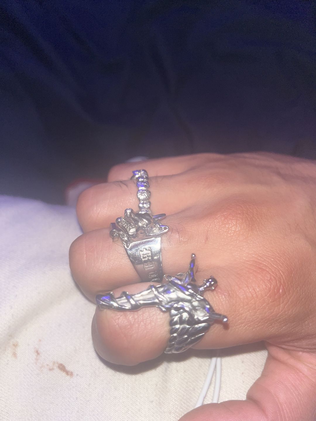Customer photo review of FALLEN ANGEL RING