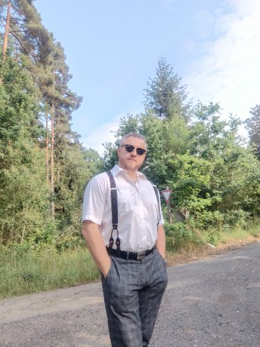 Customer photo review of KINGSEVEN™ - 2023 Bamboo Designer Sonnenbrille Handgefertigt aus Edlem Naturholz