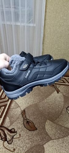 Customer photo review of Damonz Thermo boots - Ergonomic shoes for men and women.