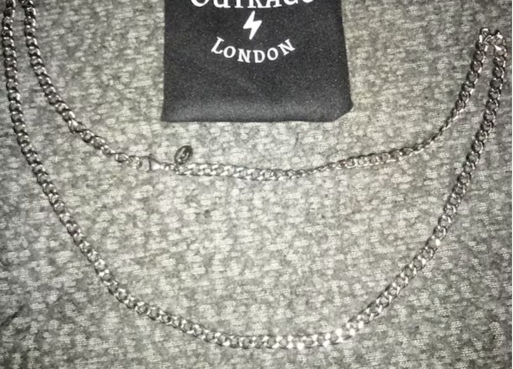 Customer photo review of Cuban Chain 5MM (Silver)
