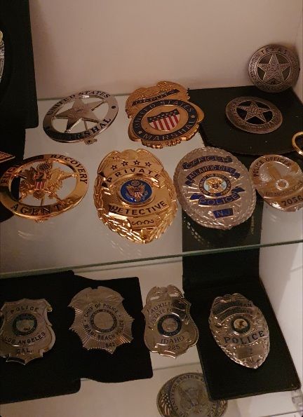 Customer photo review of US Texas Rangers Sergeant Badge Replica Movie Props