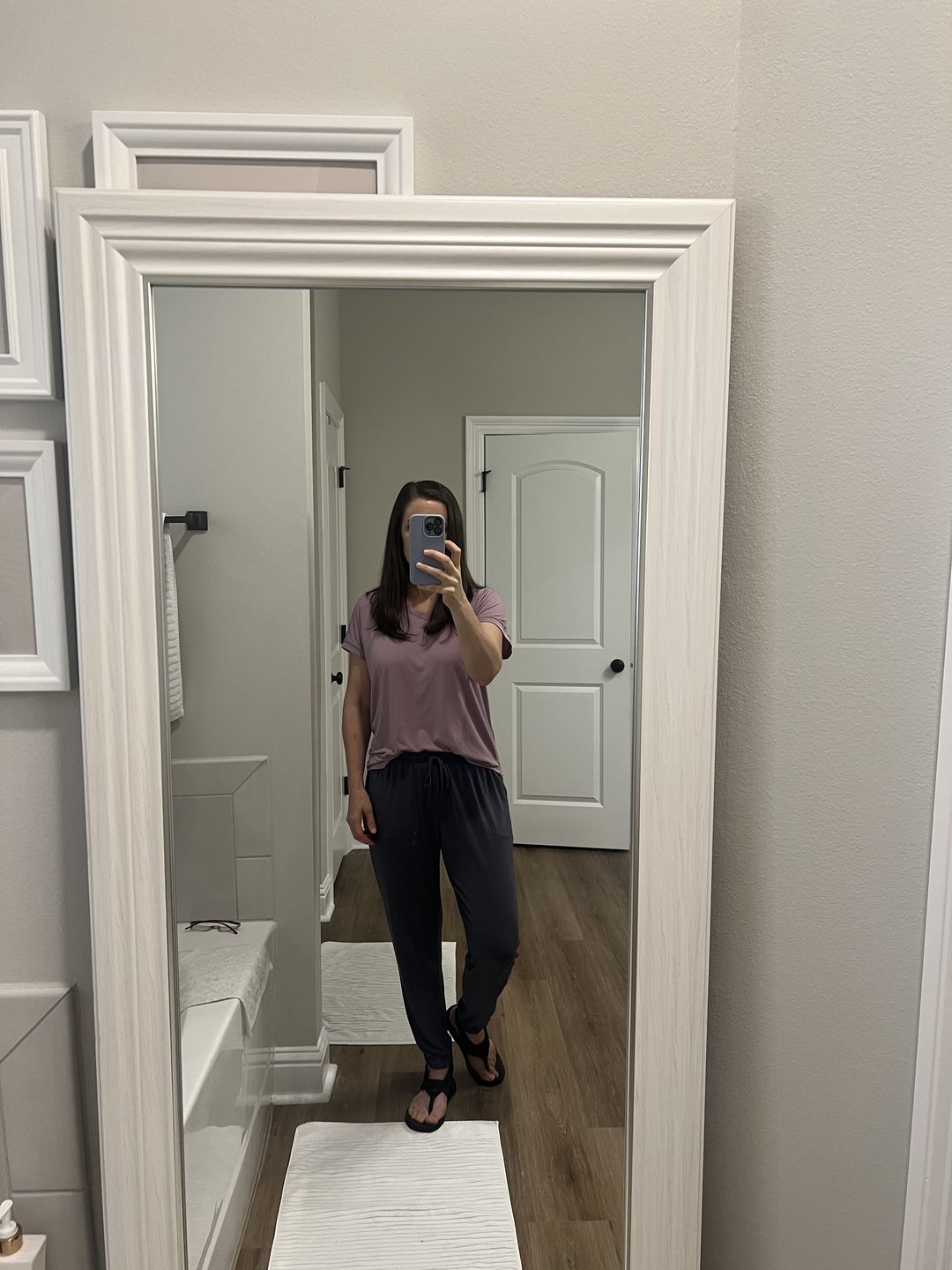 Customer photo review of Brigitte Brianna Street Joggers