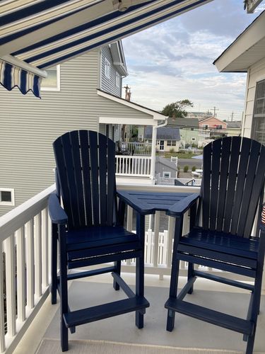 Customer photo review of DuraWeather Poly® Classic Counter Height Tete-a-tete