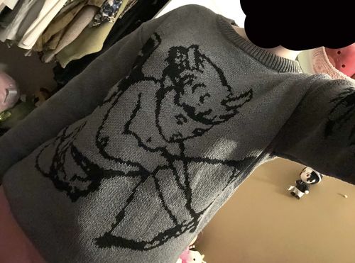 Customer photo review of "Cupid" Knit Sweater