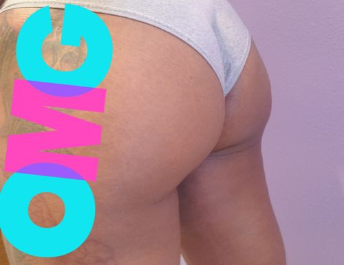 Customer photo review of "Big Booty Judy" Butt & Hip Enhancement Cream