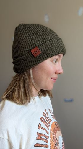 Customer photo review of Beanie  - Olive