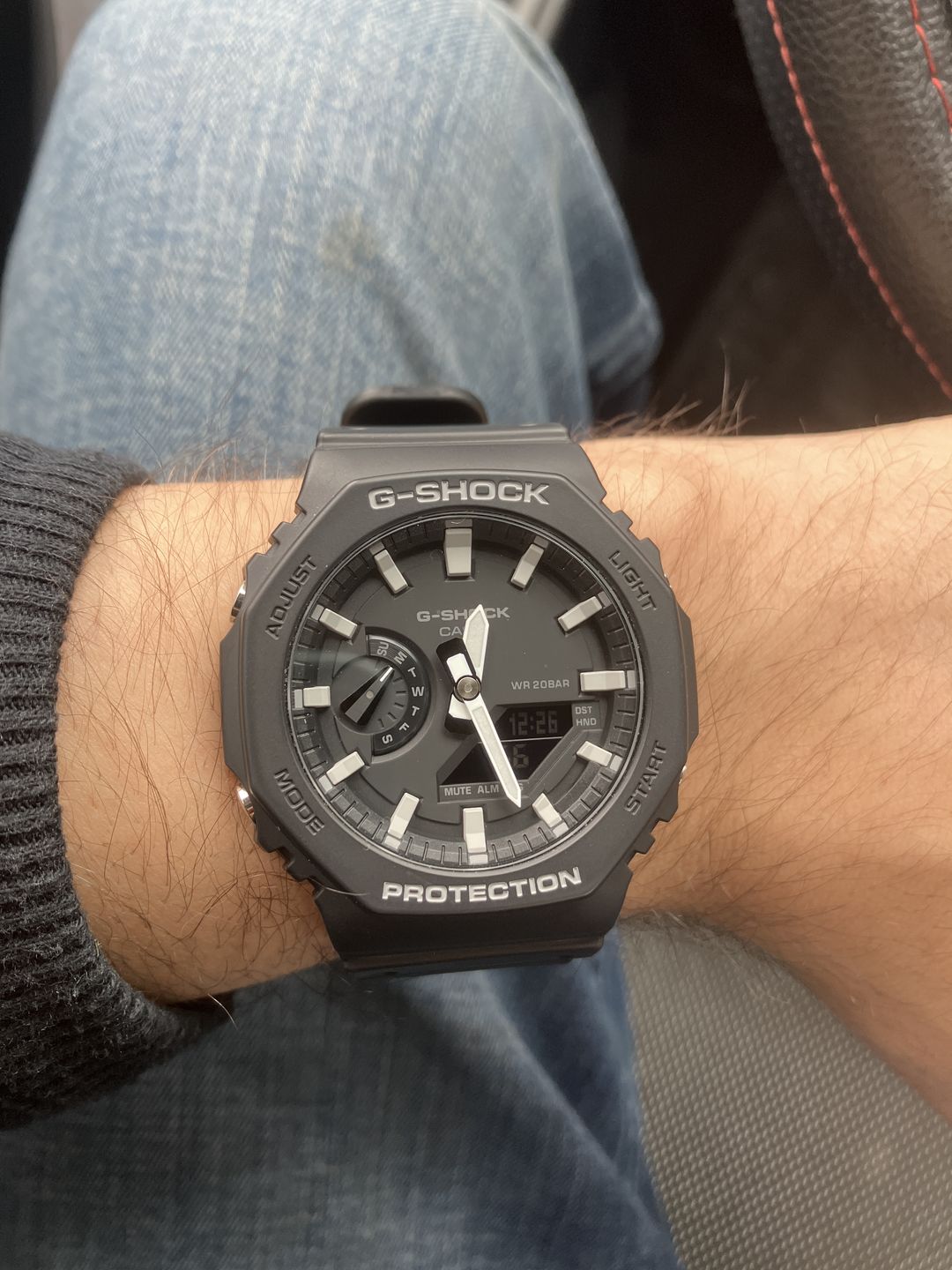Customer photo review of Reloj Casio G-Shock Royal Oak "Casioak" GA-2100-1ADR Carbon Core Negro