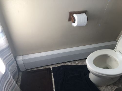 Customer photo review of Tall White Right Open Endcap