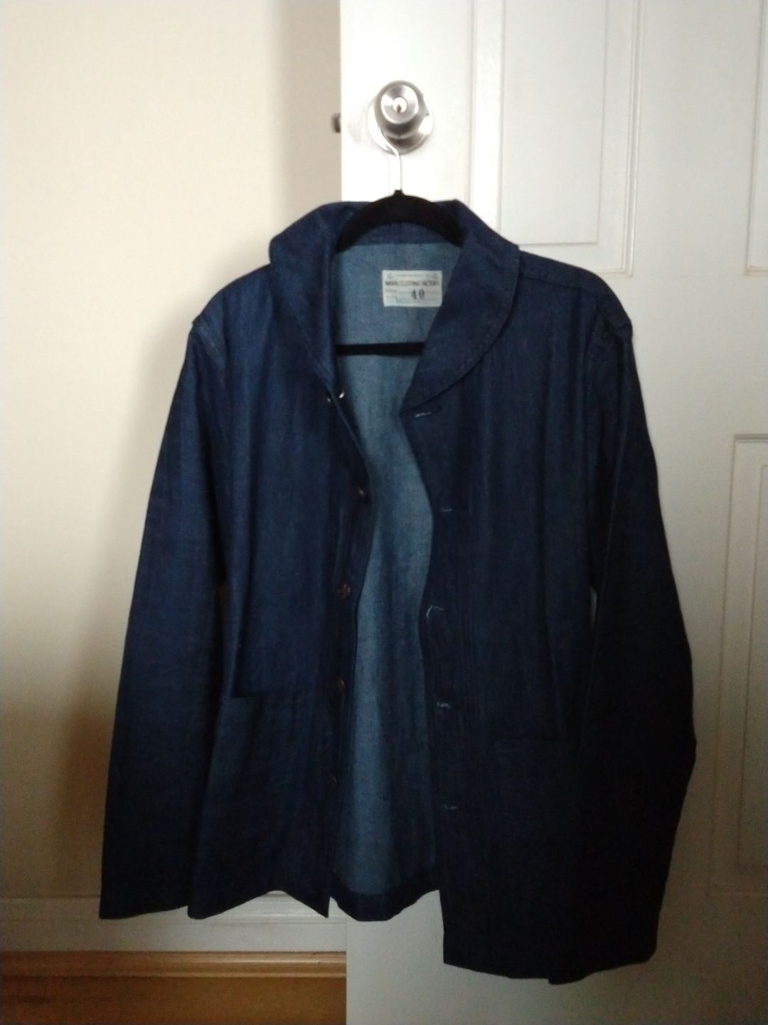 Customer photo review of 1922 USN 2nd Denim Coverall Utility Jacket