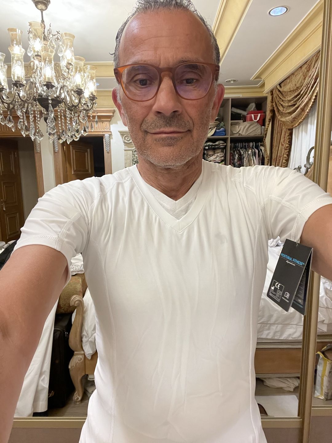 Customer photo review of Posture Shirt® For Men - Pullover