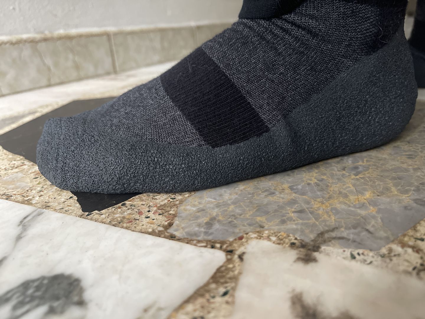 Customer photo review of Baresocks 2.0