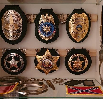 Customer photo review of LAPD Los Angeles Police Detective Badge Solid Copper Replica Movie Props With Number 2516