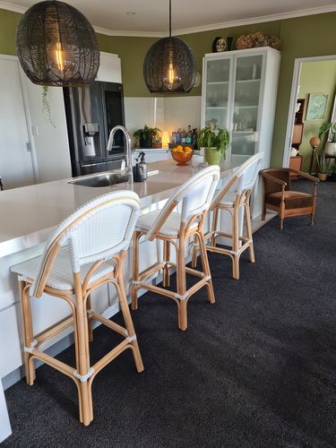 Customer photo review of Barcelona Cane Bar Stools - ASK US FOR A DELIVERY QUOTE