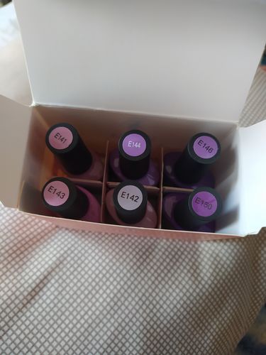 Customer photo review of Gel Gama E 6 pzas MUSSA