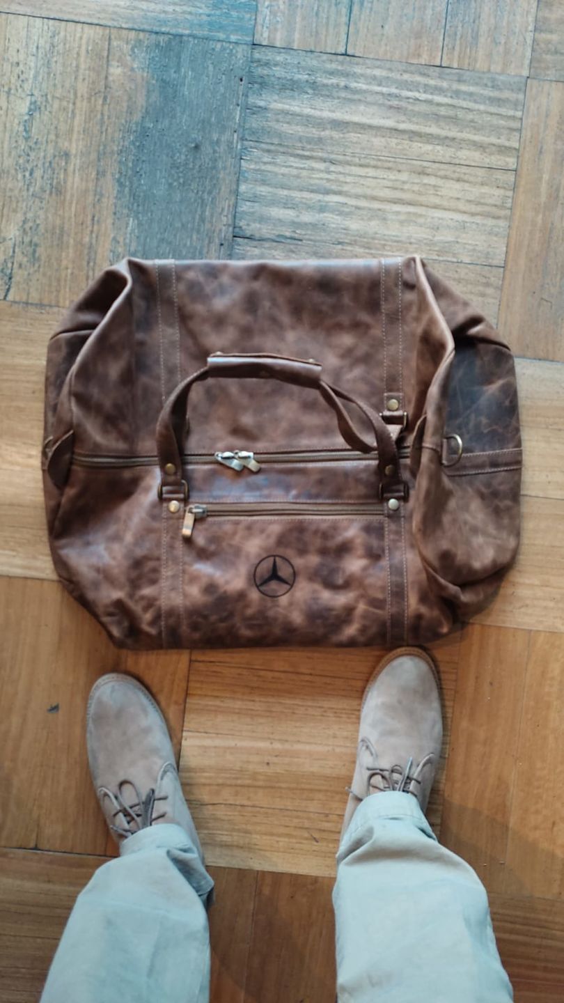 Customer photo review of Bolso Aviador