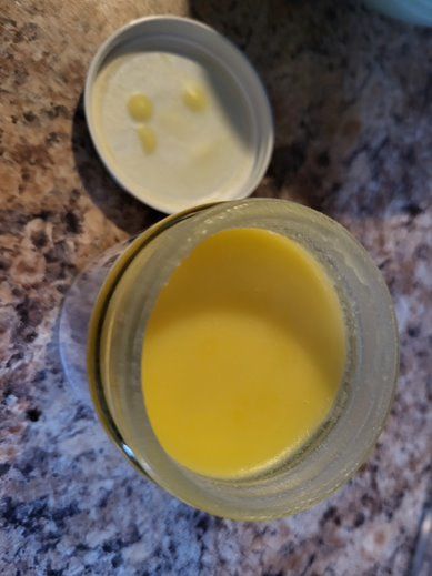 Customer photo review of Organic Grass Fed Cultured Cow Milk Ghee (7.5 oz)
