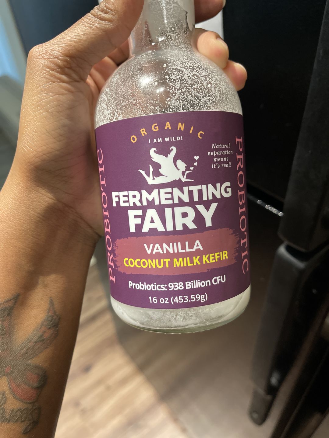 Customer photo review of Vanilla Bean Coconut Milk Kefir