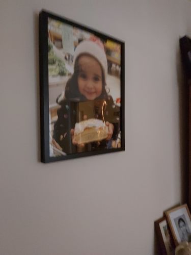 Customer photo review of Your Memory Framed PT Art Print