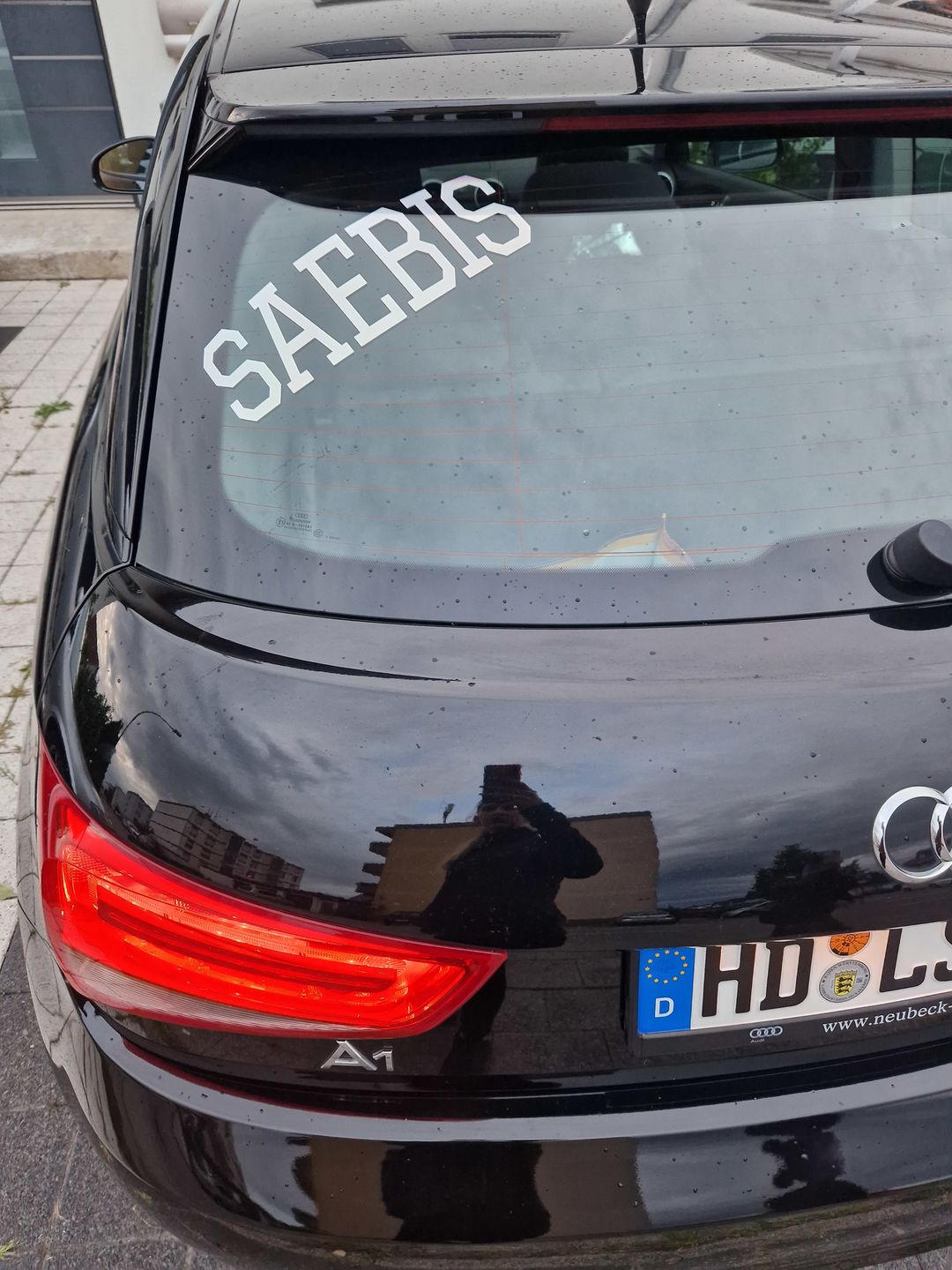 Customer photo review of SAEBIS® Lifestyle Auto Folie weiß, schwarz oder Chameleon