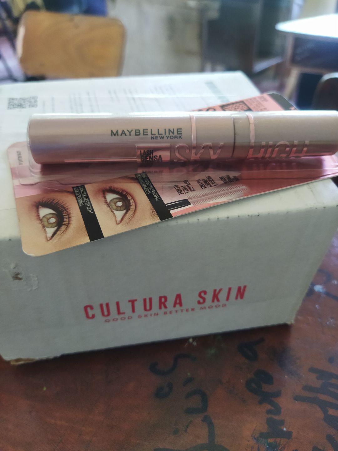 Customer photo review of Maybelline Lash Sensational Sky High Mascara