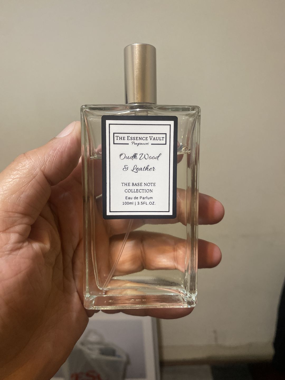 Customer photo review of Oudh Wood & Leather Eau De Parfum