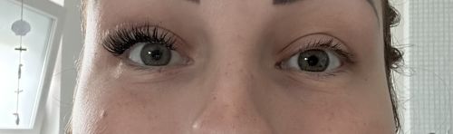 Customer photo review of Magnifiquelashes Eyliner Set - Volume 3er Box