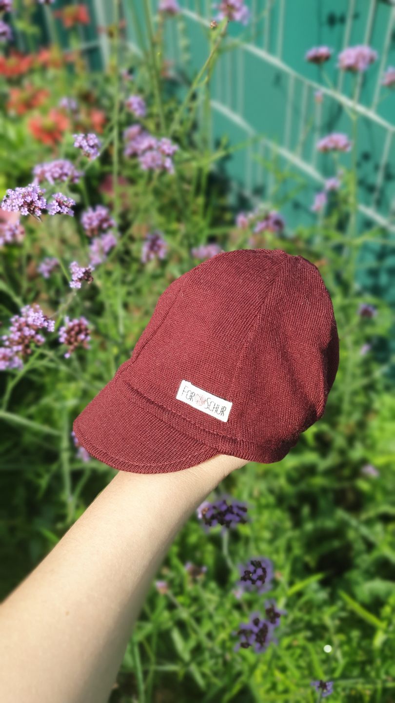 Customer photo review of Schirmmütze Brombeere