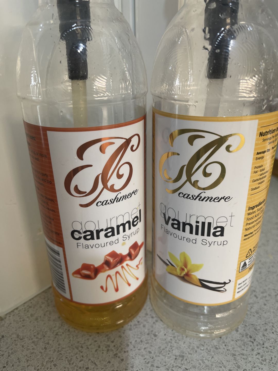 Customer photo review of Syrup Pump for 750mL Bottle