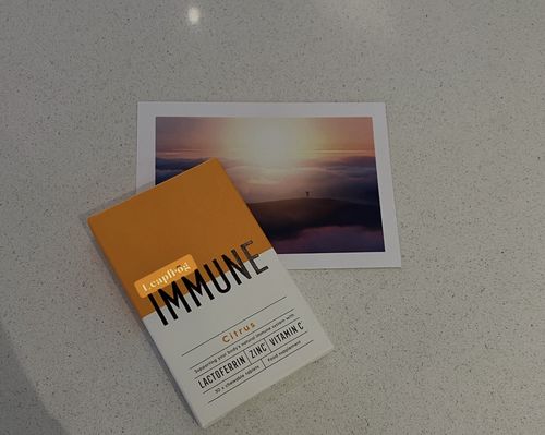 Customer photo review of IMMUNE  :  Lactoferrin + Zinc + Vitamin C