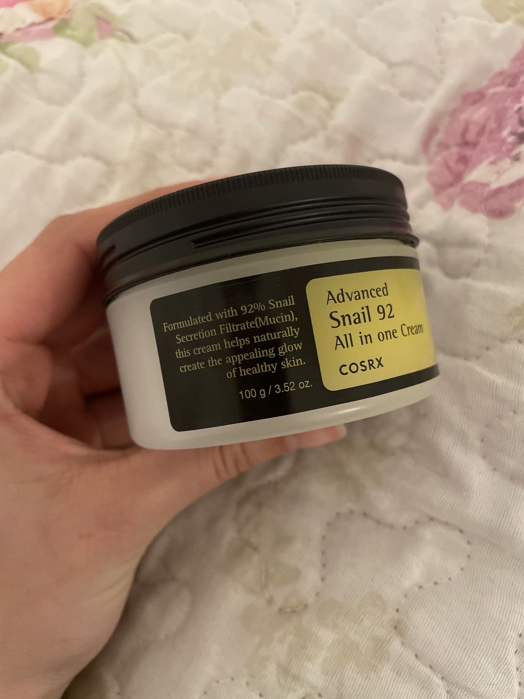Customer photo review of Cosrx - Crème - Advanced snail 92 all in one cream