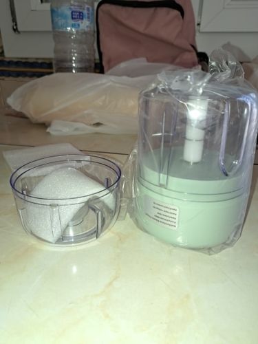 Customer photo review of Globetrek° Chopper - Bærbar Elektrisk Minihakker Til Køkkenet