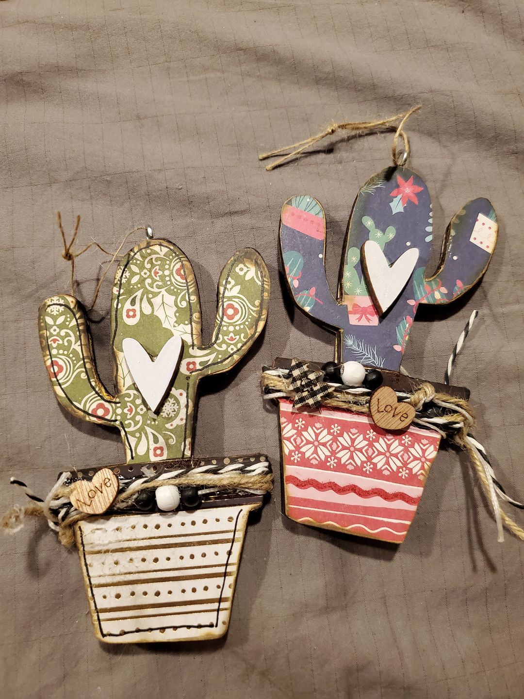 Customer photo review of Unfinished Wood Primitive Heart Shape - Craft - up to 36" DIY