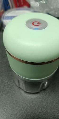 Customer photo review of Globetrek° Chopper - Bærbar Elektrisk Minihakker Til Køkkenet