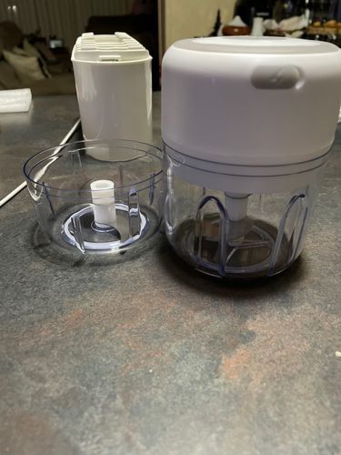 Customer photo review of Globetrek° Chopper - Bærbar Elektrisk Minihakker Til Køkkenet