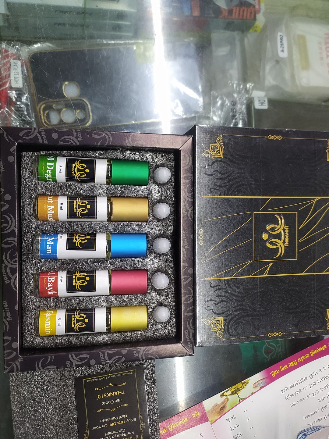 Customer photo review of Silver Combo (05 x 06Ml : Pack of 05)