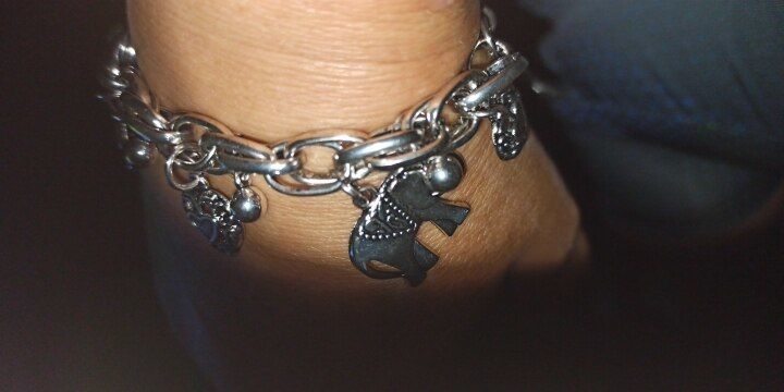 Customer photo review of Bracelet de cheville Coeur d'Asie