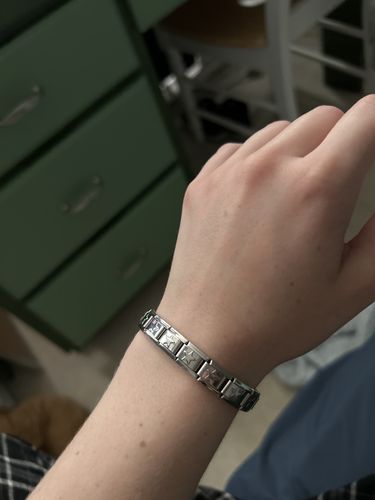 Customer photo review of Original Italian Charm Bracelet
