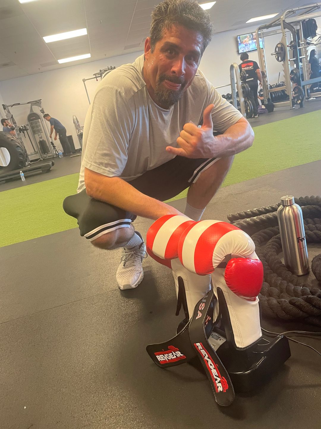 Customer photo review of The Glove Purifier with Thermal Heating and O3-Enabled Active Technology Built for Restoring and Preserving Boxing Gloves