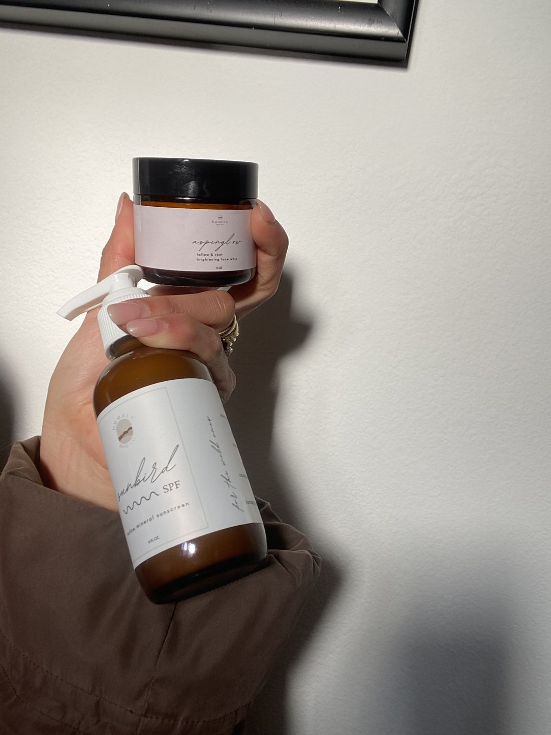 Customer photo review of aspenglow / brightening face whip
