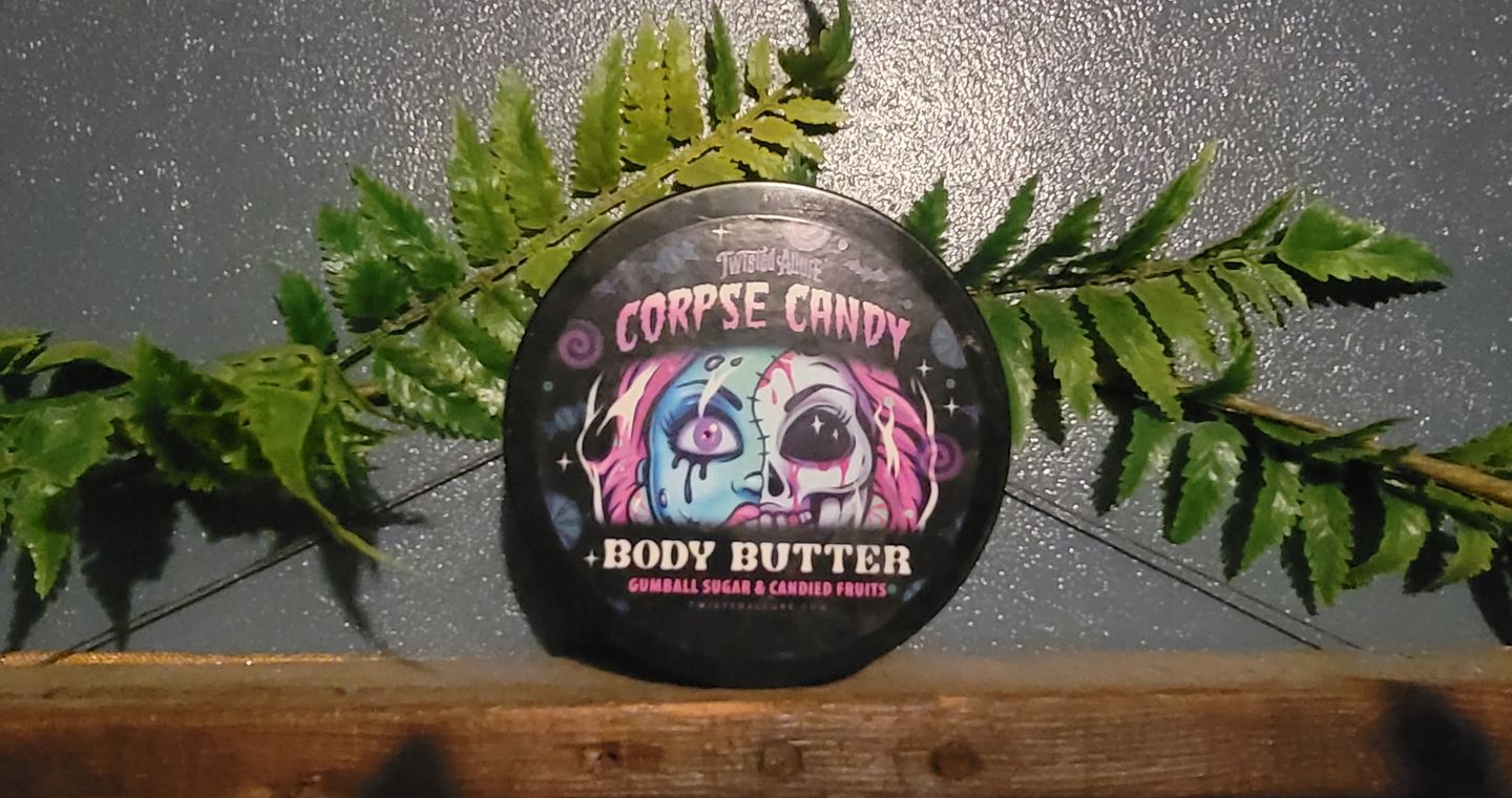 Customer photo review of Corpse Candy Body Butter (Gumball sugar & Candy Fruits)