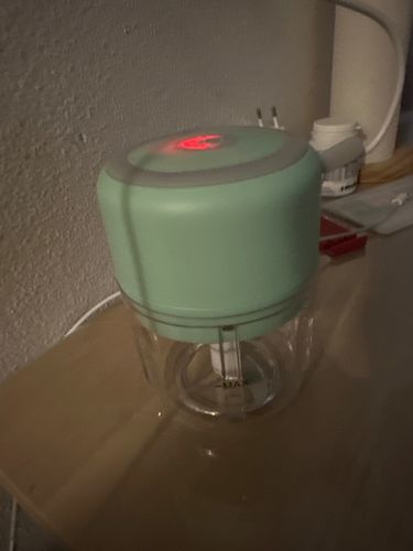 Customer photo review of Globetrek° Chopper - Bærbar Elektrisk Minihakker Til Køkkenet