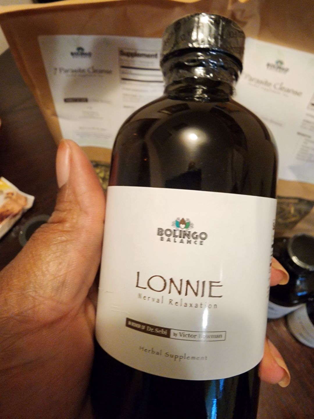 Customer photo review of LONNIE TONIC