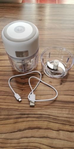 Customer photo review of Globetrek° Chopper - Bærbar Elektrisk Minihakker Til Køkkenet