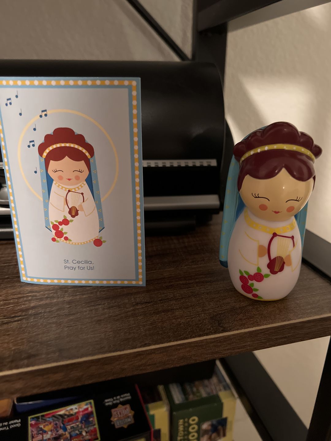 Customer photo review of Saint Cecilia Shining Light Doll